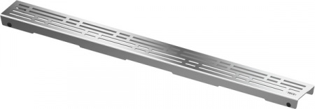 Декоративная решетка TECEdrainline "basic", нержавеющая сталь, глянец или сатин, для душевого канала, прямая 