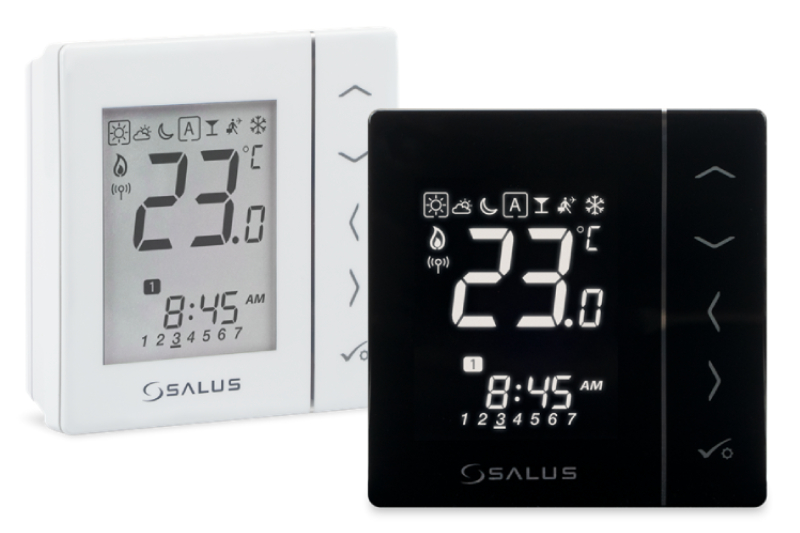 Salus Controls VS20WRF/VS20BRF - Беспроводной, цифровой термостат с питанием от батареи