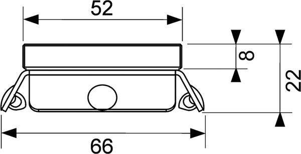 Стеклянная панель TECEdrainline для душевого канала, прямая, стекло черное