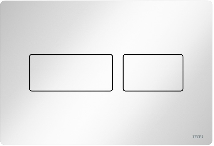 Металлическая панель смыва для унитаза TECEsolid, белая матовая 9240433