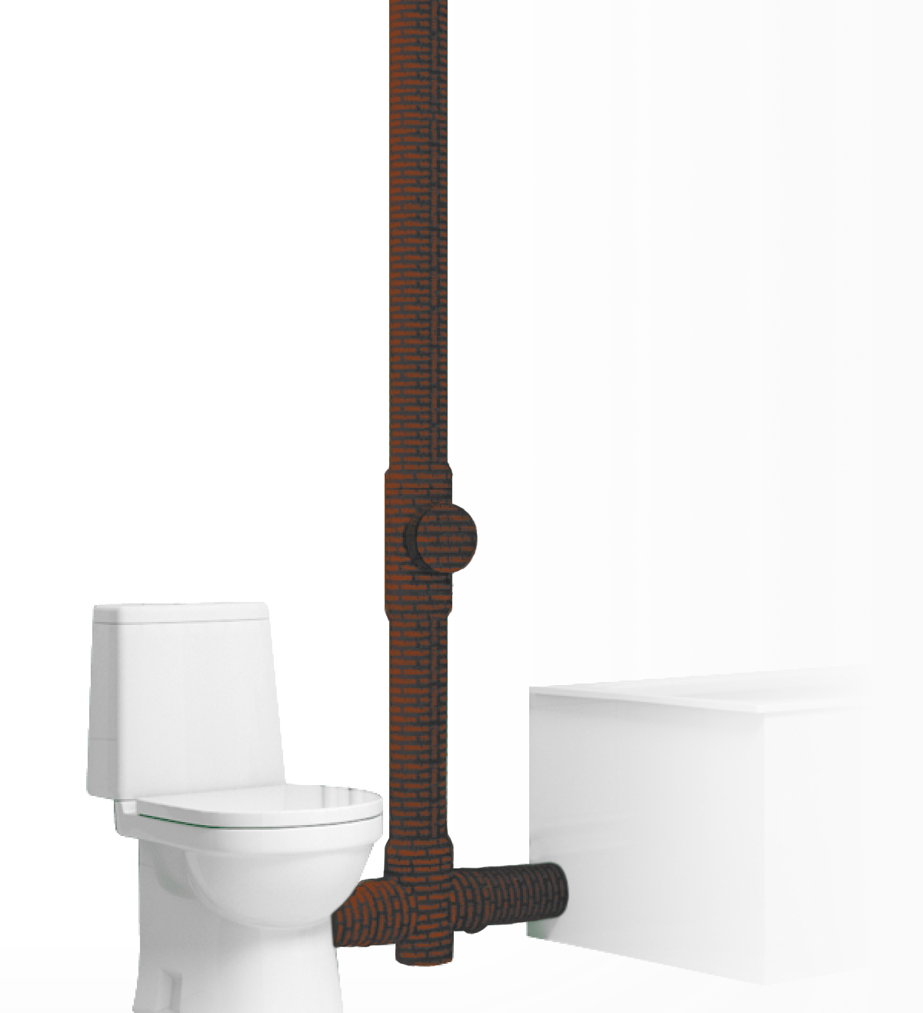 Универсальный комплект для шумоизоляции канализационных труб Tonlos PIPE PREMIUM Универсальный комплект для шумоизоляции канализационных труб Tonlos PIPE PREMIUM