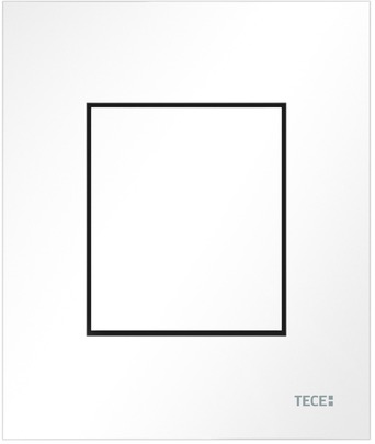 Пластиковая панель смыва для писсуара TECEnow, белая 9242400