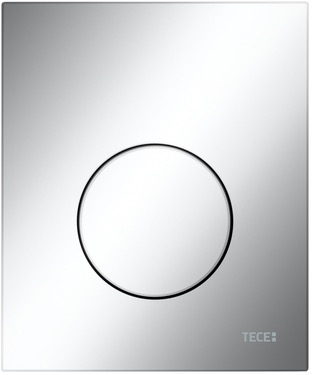 Пластиковая панель смыва для писсуара TECEloop, хром глянцевый 9242626