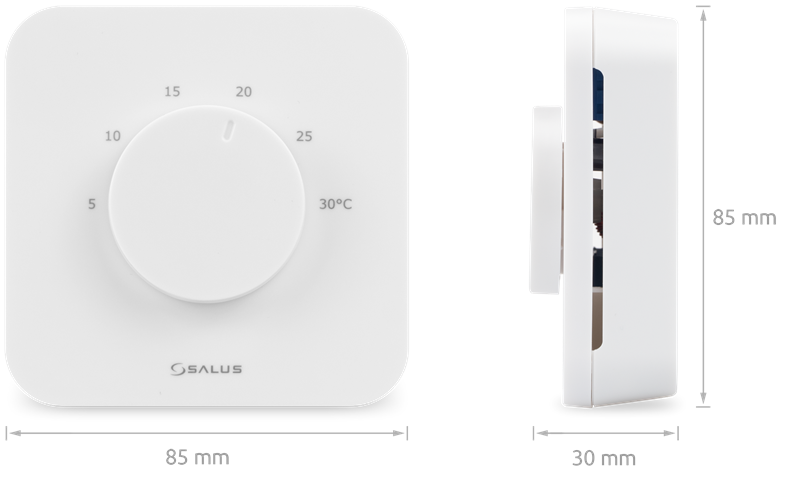 Salus Controls HTR230 20 - Простой электронный термостат