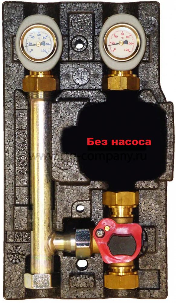 Насосно-смесительный модуль Huch EnTec ECO MK DN20 без насоса