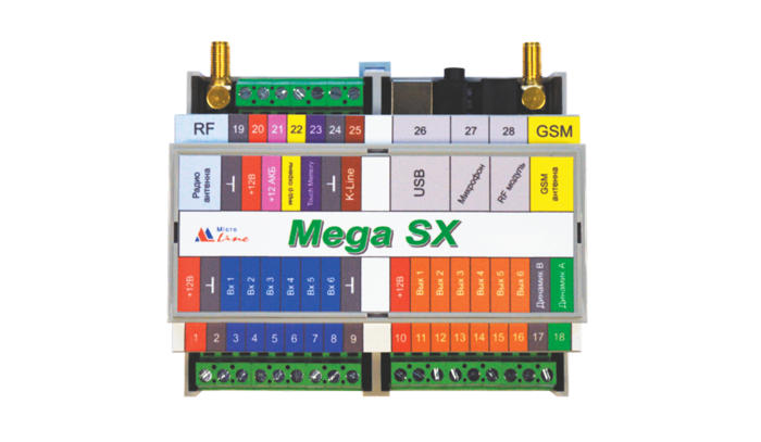 GSM-сигнализация ZONT Mega SX-350 Light