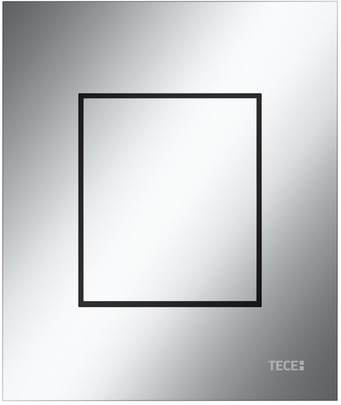 Пластиковая панель смыва для писсуара TECEnow, хром глянцевый 9242401
