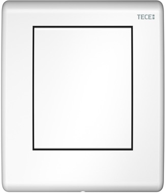 Металлическая панель смыва для писсуара TECEplanus, белая глянцевая 9242314