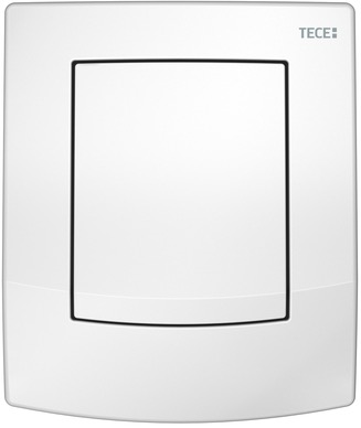 Пластиковая панель смыва для писсуара TECEambia, белая 9242100