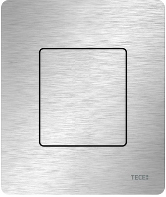 Металлическая панель смыва для писсуара TECEsolid, нержавеющая сталь сатин, покрытие против отпечатков пальцев 9242434