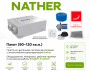 Приточно-вытяжная вентиляция Nather для квартиры до 60 м² с рекуперацией тепла и влаги
