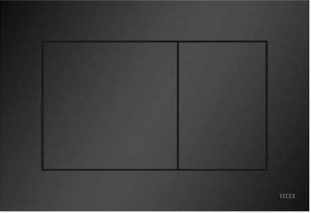 Пластиковая панель смыва для унитаза TECEnow, черная глянцевая 9240403