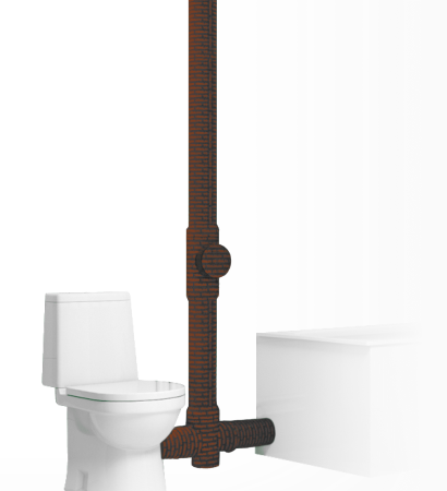 Универсальный комплект для шумоизоляции канализационных труб Tonlos PIPE PREMIUM