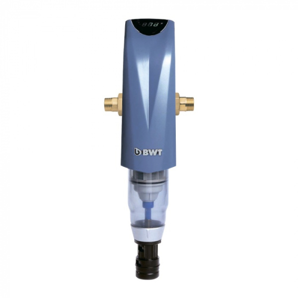 Фильтр BWT INFINITY A 1" DR механической очистки воды с редуктором давления и автоматической обратной промывкой 
