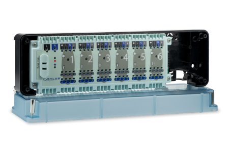 Salus Controls KL06 24V - Центр коммутации для системы отопления водяными теплыми полами