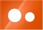 Стеклянная лицевая панель смыва для унитаза TECEloop modular, оранжевый 9240673
