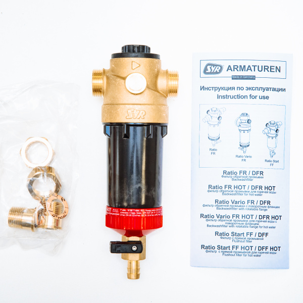 Фильтр SYR Ratio для горячей воды 1"