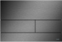 Металлическая панель смыва для унитаза TECEsquare, PVD покрытие: сатин, черный хром 9240836