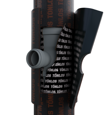 Универсальный комплект для шумоизоляции канализационных труб Tonlos PIPE PREMIUM