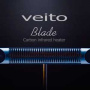 Настенный карбоновый обогреватель Veito Blade S black