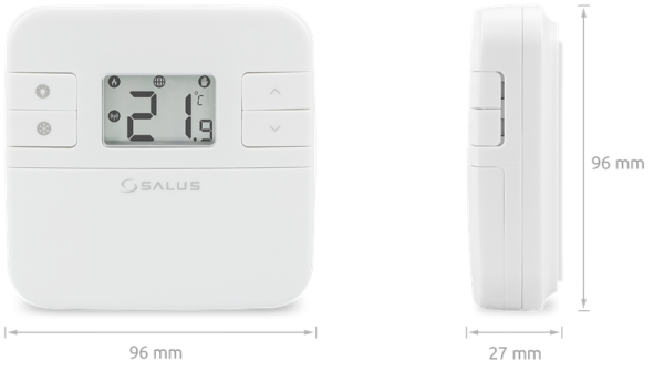 Salus Controls RT310 - Проводной электронный терморегулятор - непрограммируемый