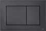 Комплект для установки подвесного унитаза: застенный модуль, пластиковая панель смыва TECEnow, черная матовая 9400414(K440407)